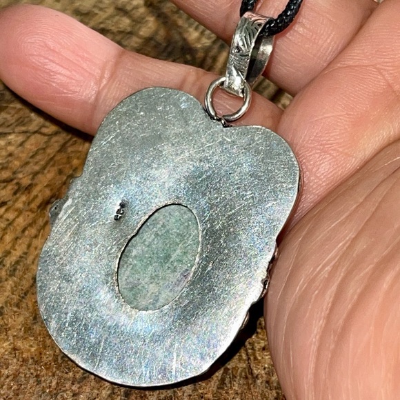 Self- Discovery Stone Ruby Fuchsite Pendant 2 1/4” - Picture 11 of 12